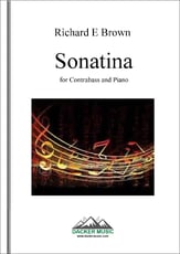 Sonatina for Contrabass and Piano P.O.D. cover